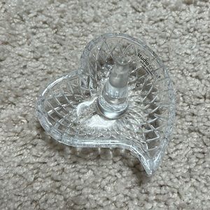 Heart Glass Ring Holder